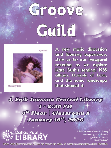 Program flyer with event info