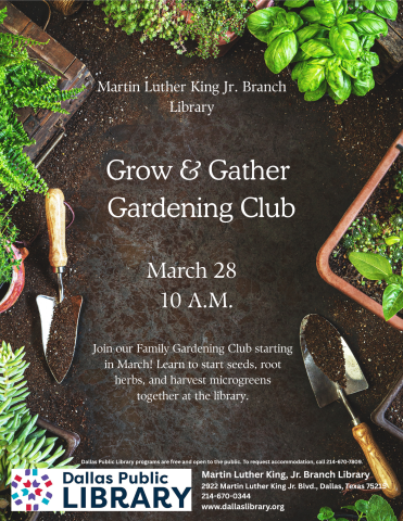 Grow & Gather Gardening Club