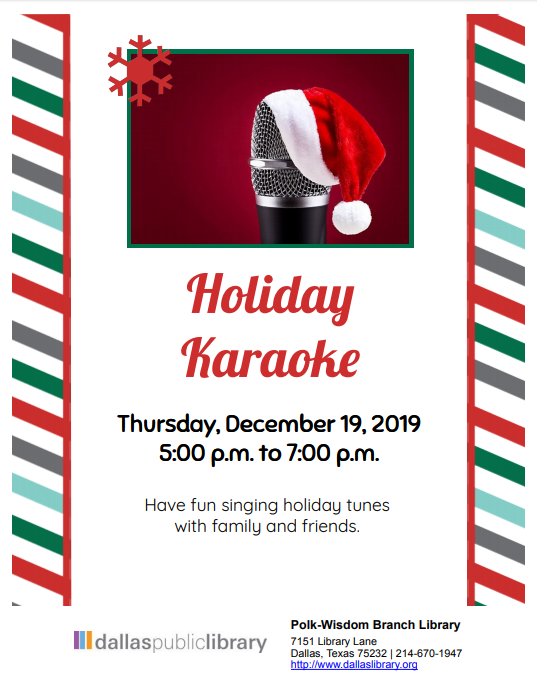 Holiday Karaoke