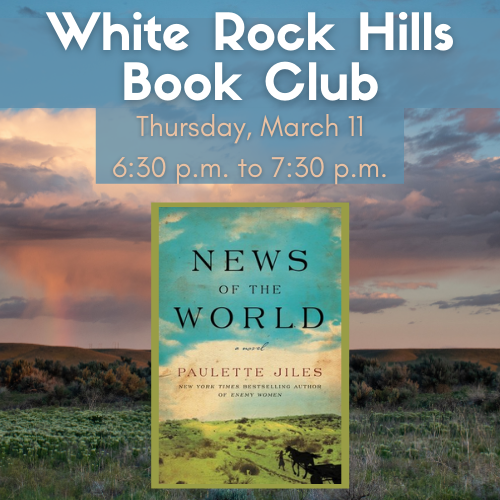 White Rock Hills Book Club Cover Graphic