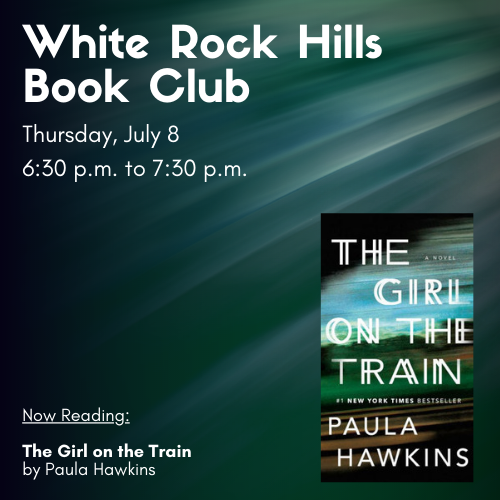 White Rock Hills Book Club Cover Graphic