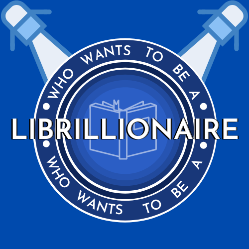 Who Wants to be a Librillionaire Cover graphic