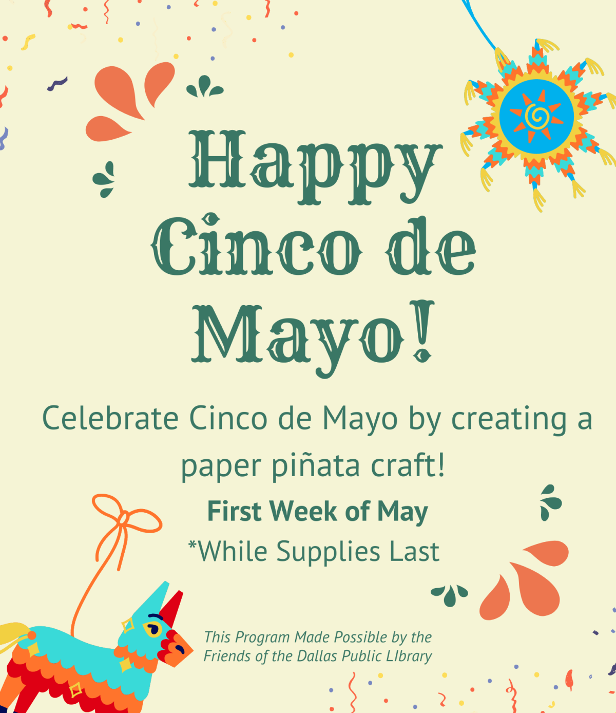 Cinco de Mayo flyer