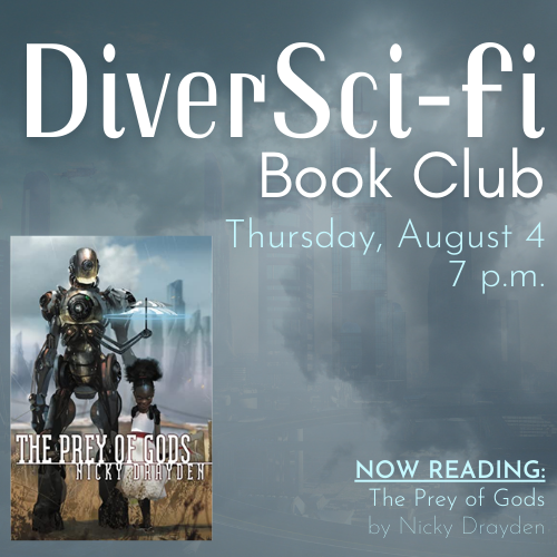 DiverSci-Fi Book Club Cover Graphic