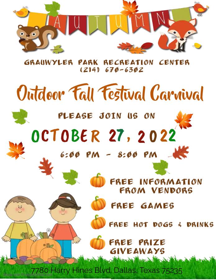 Fall Festival Flyer