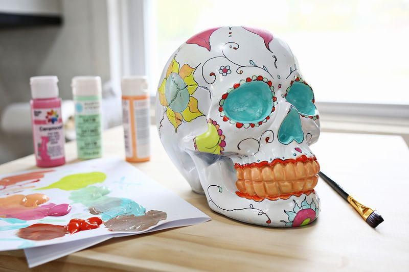 Skull Painting