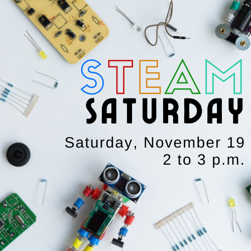 STEAM Saturday Cover Graphic