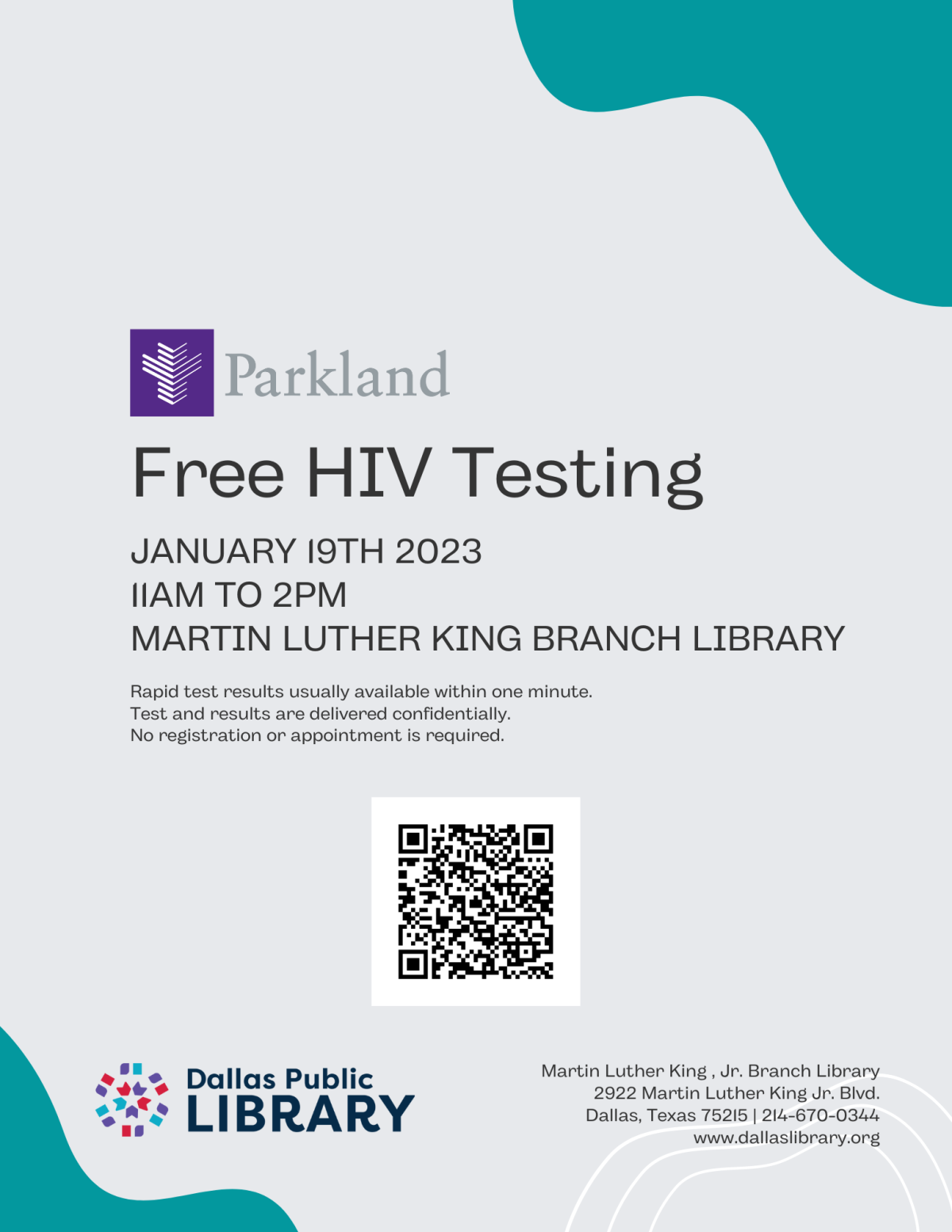 HIV Testing Flyer