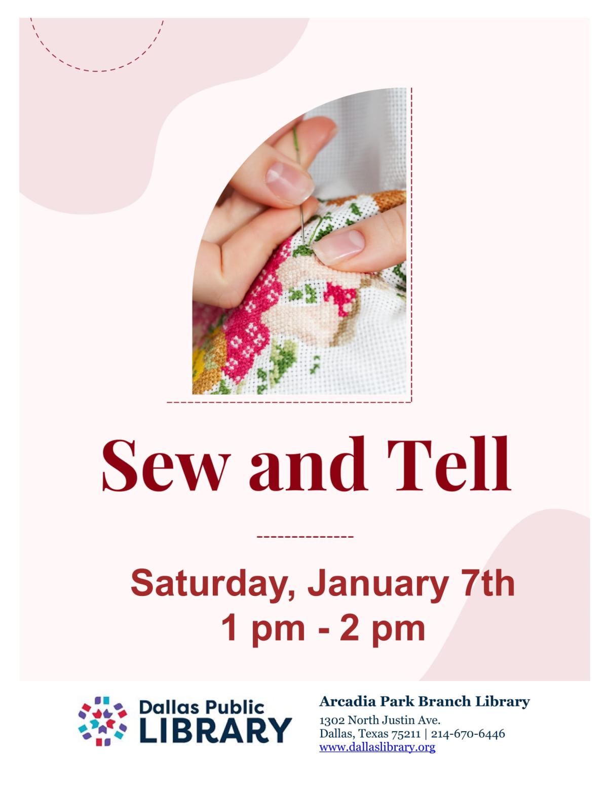 Sew and Tell 