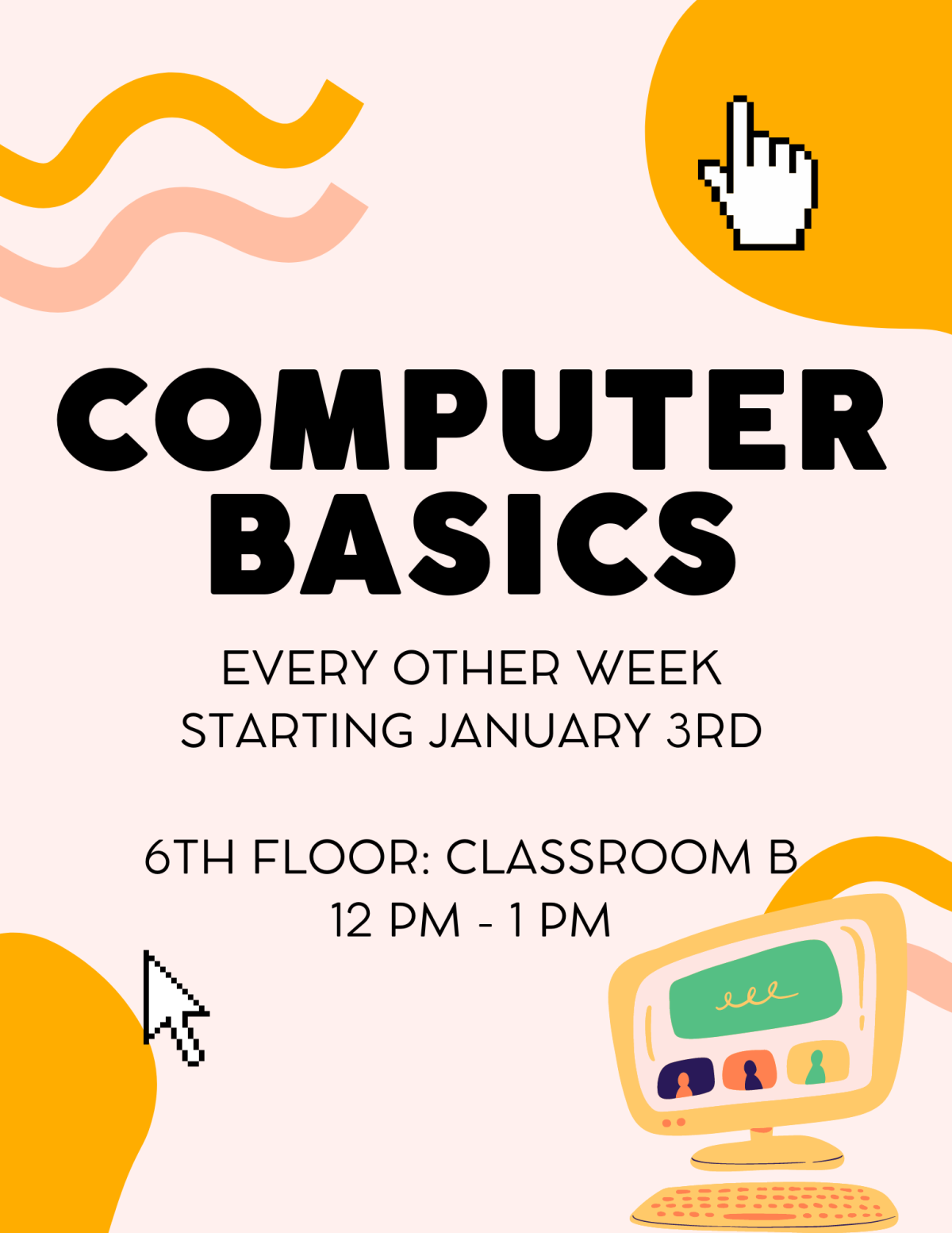 Computer Basics Flyer