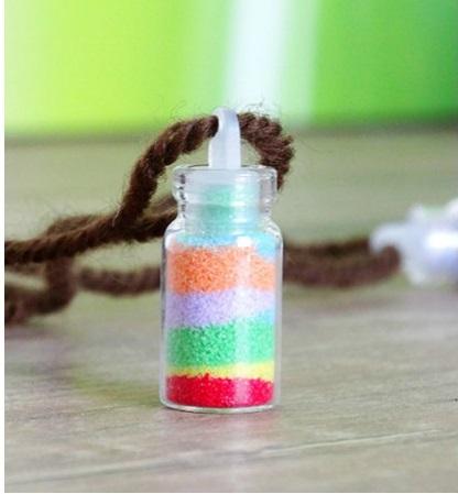 sand art pendant