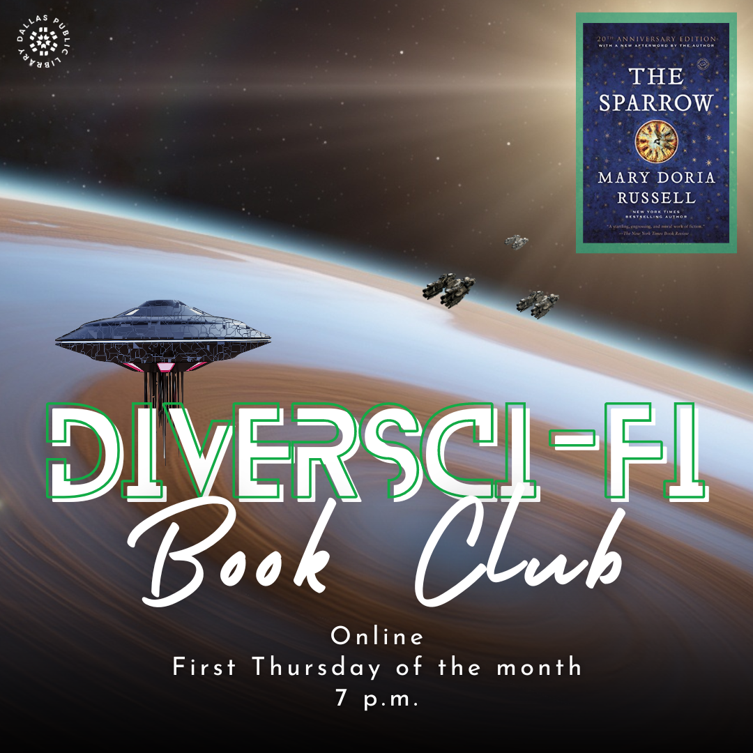 DiverSci-Fi Book Club Cover Graphic