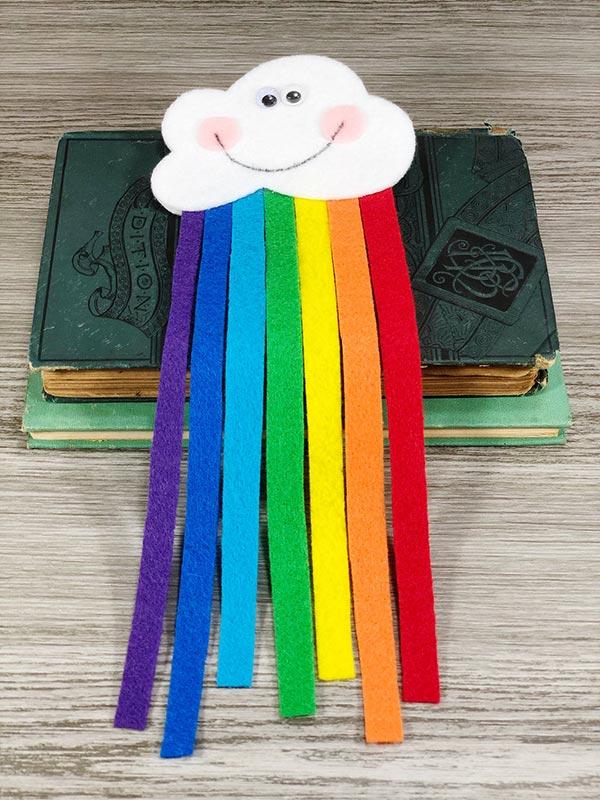 rainbow bookmark