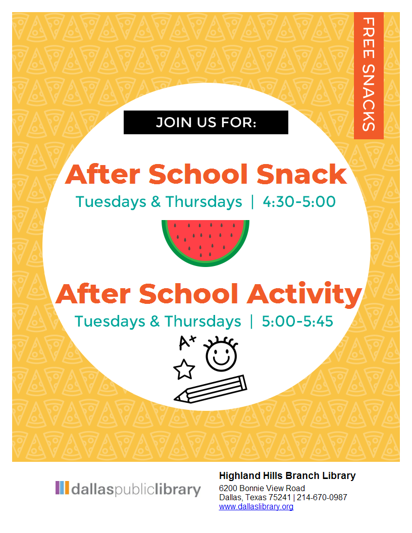 Afterschool Activity Flyer