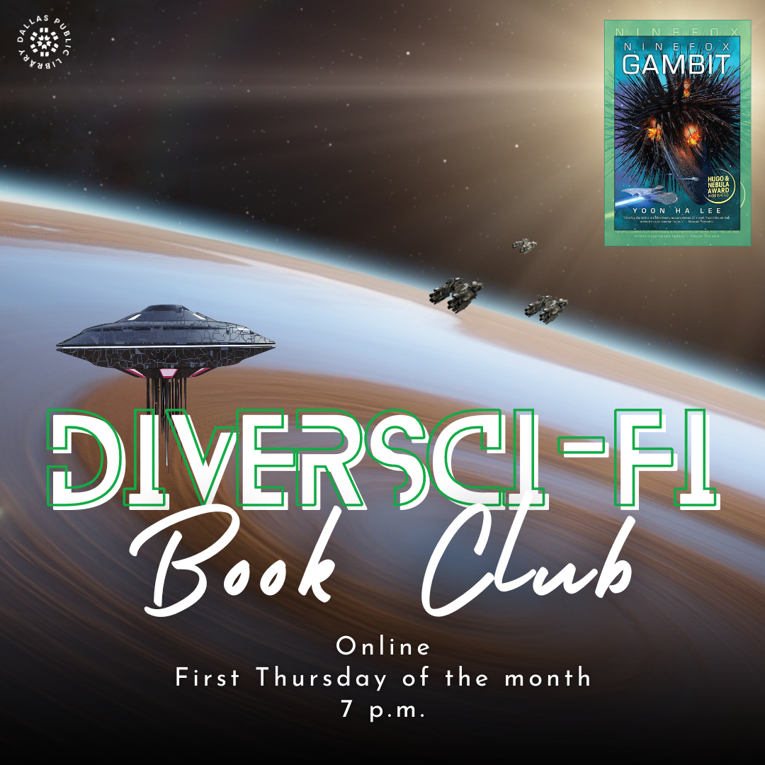 DiverSci-Fi Book Club Cover Graphic