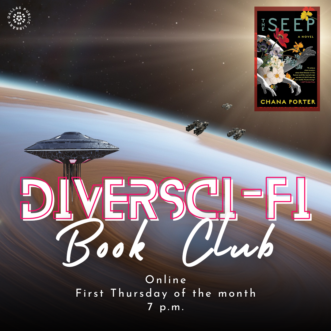 DiverSci-Fi Book Club Cover Graphic