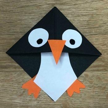 penguin bookmark