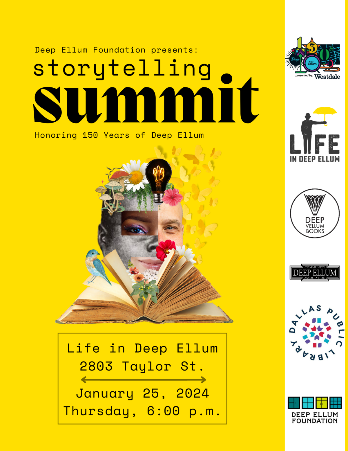 Storytelling Summit: Honoring 150 Years of Deep Ellum