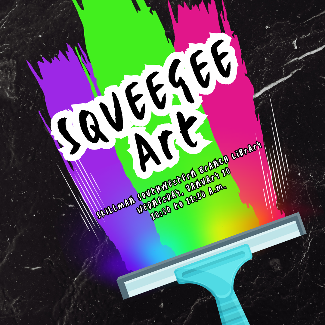 Squeegee Art Cover Graphic