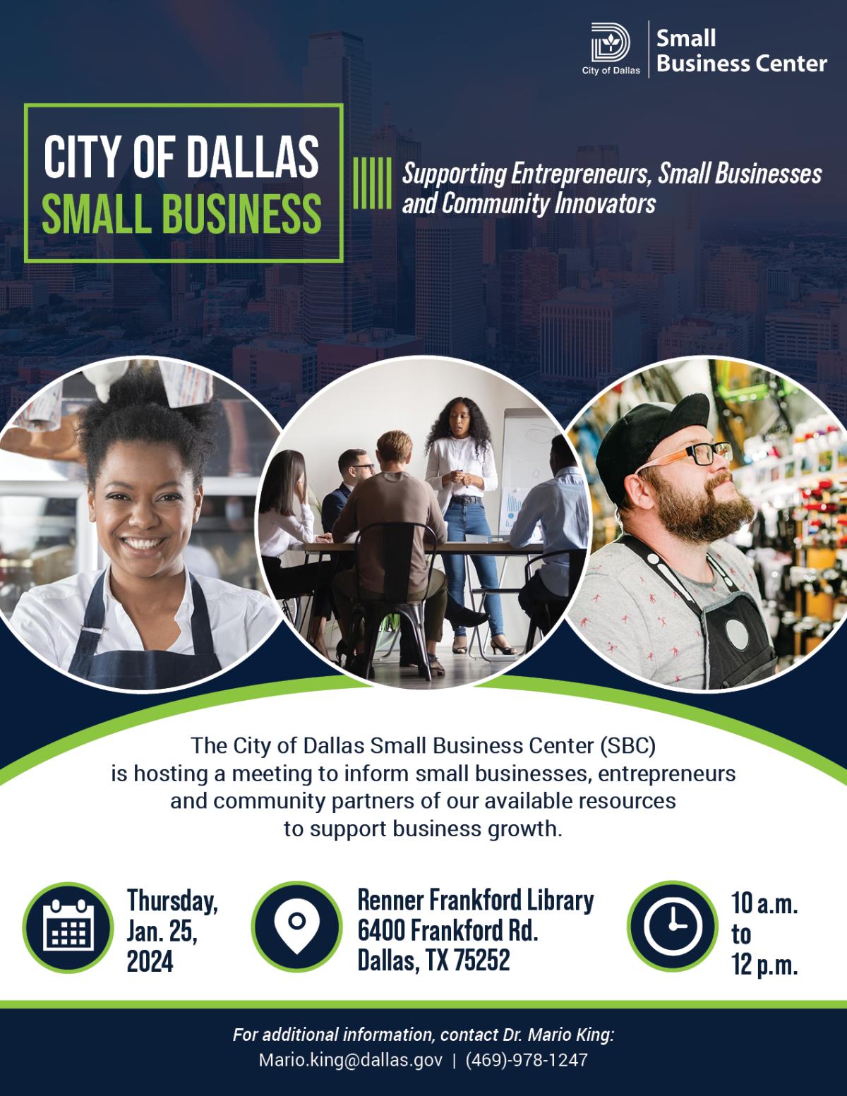 Small Business Center - City of Dallas