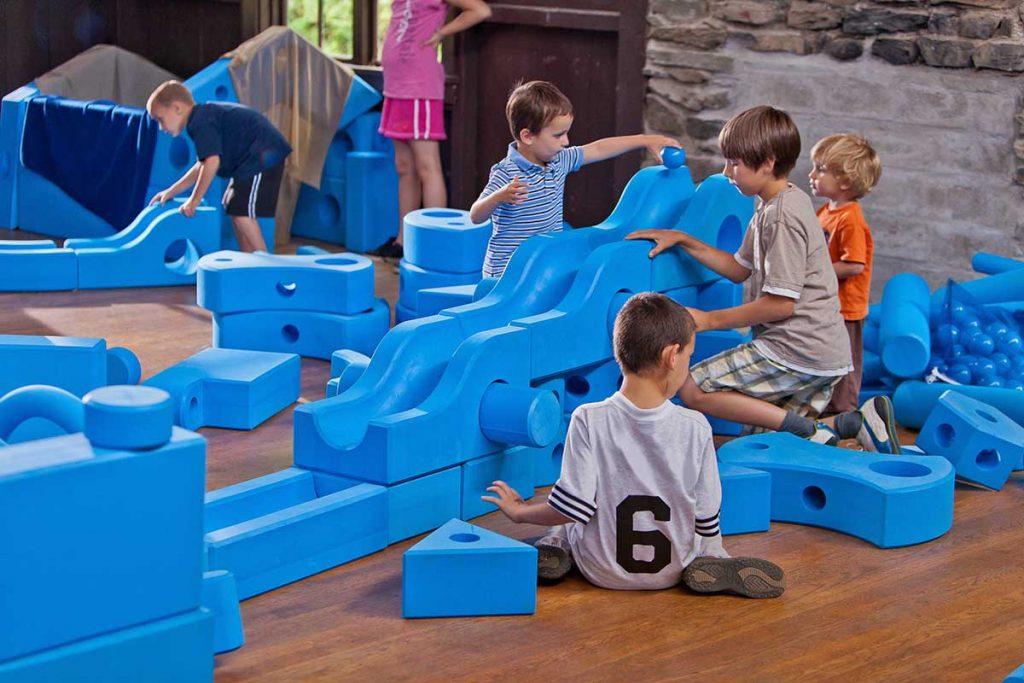 kids playing; credit to imagination playground