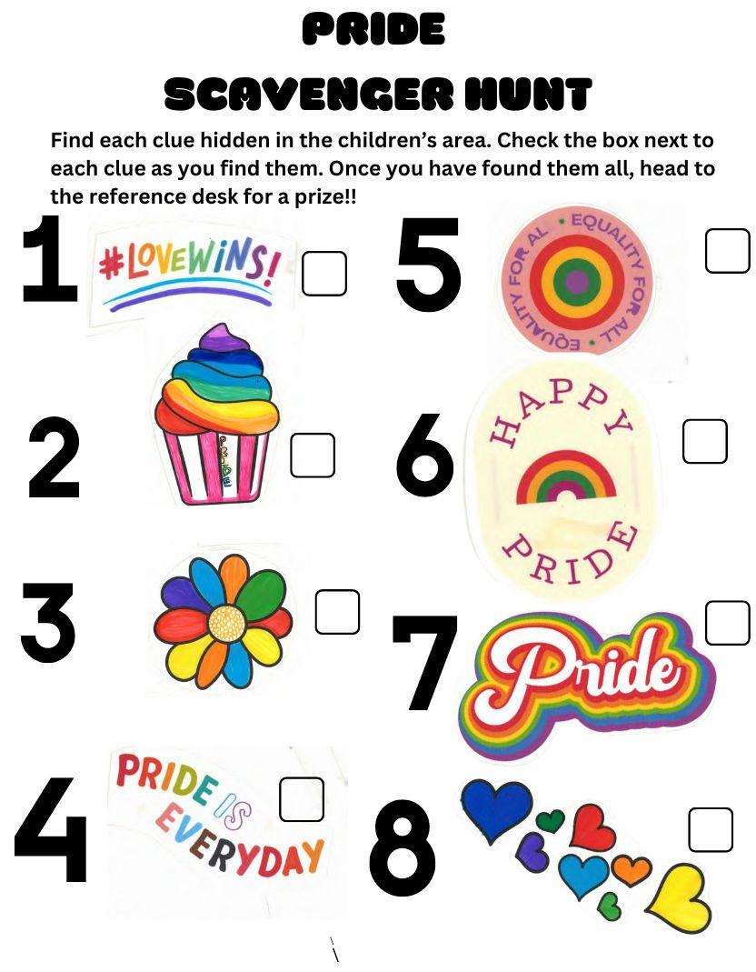 Pride Scavenger Hunt