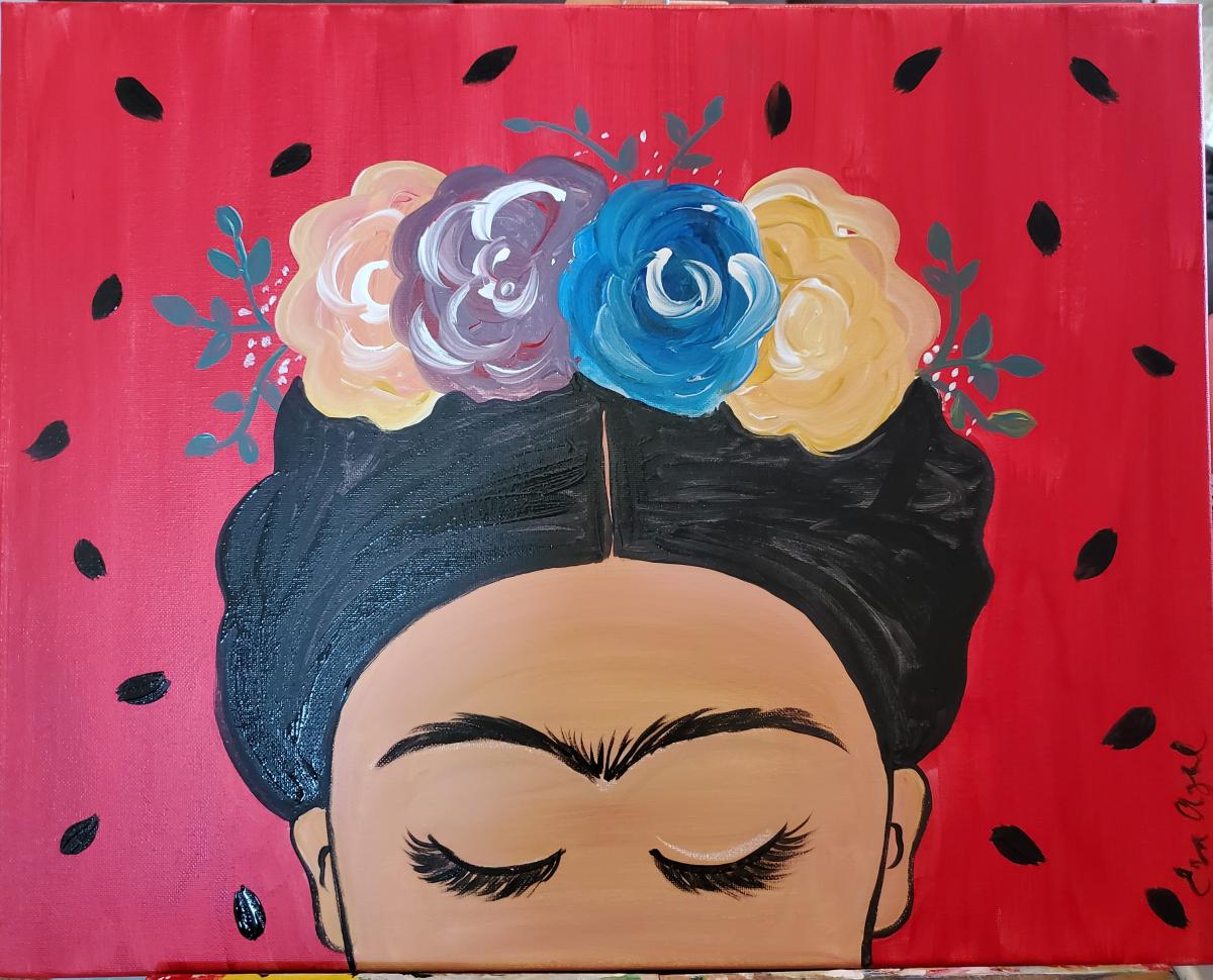 Frida Kahlo by Eva Azul