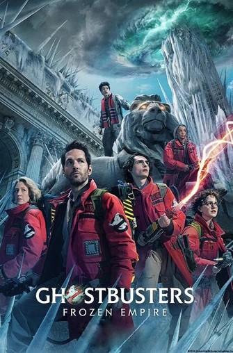Movie poster for Ghostbusters Frozen Kingdom from Columbia Pictures Industries Inc.