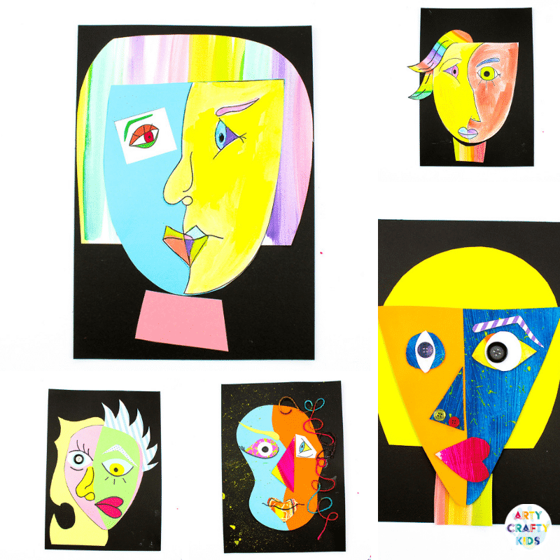 picasso style self portraits