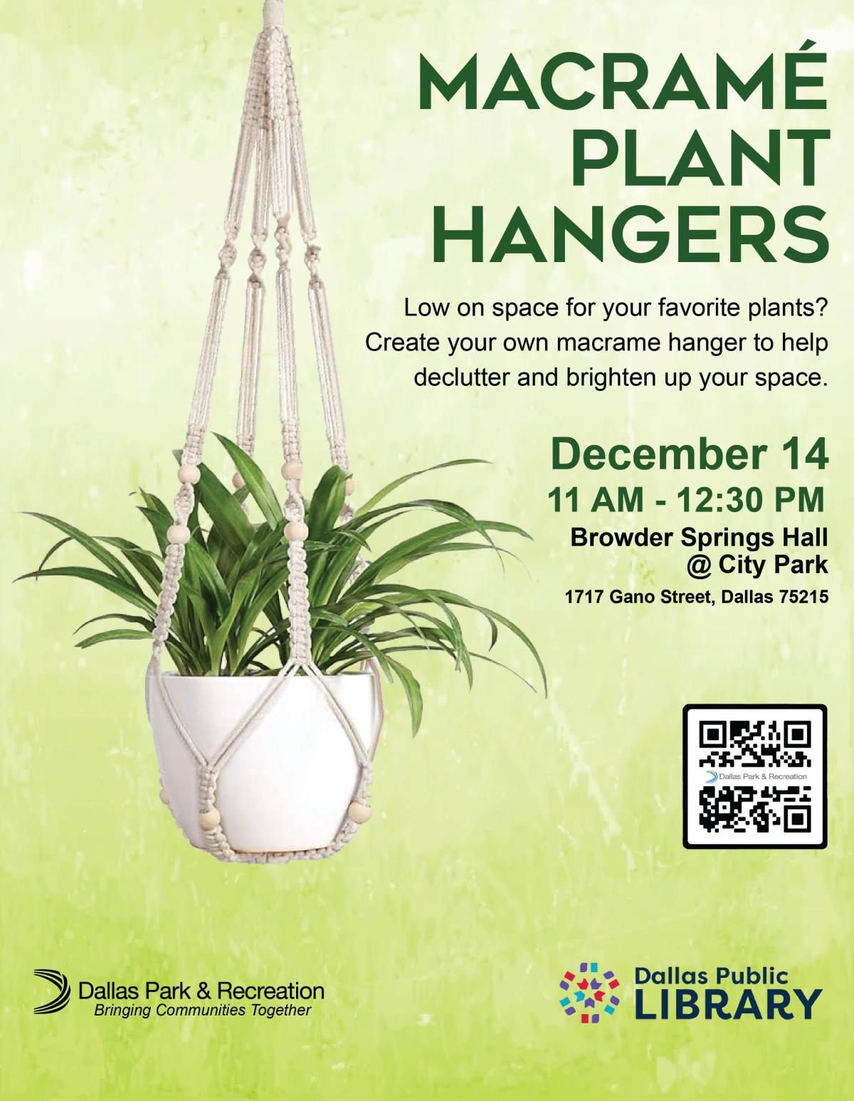 Macrame Plant Hangers