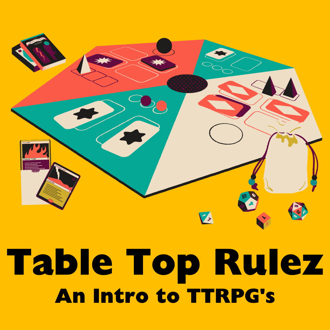 Table Top Rulez Cover Graphic