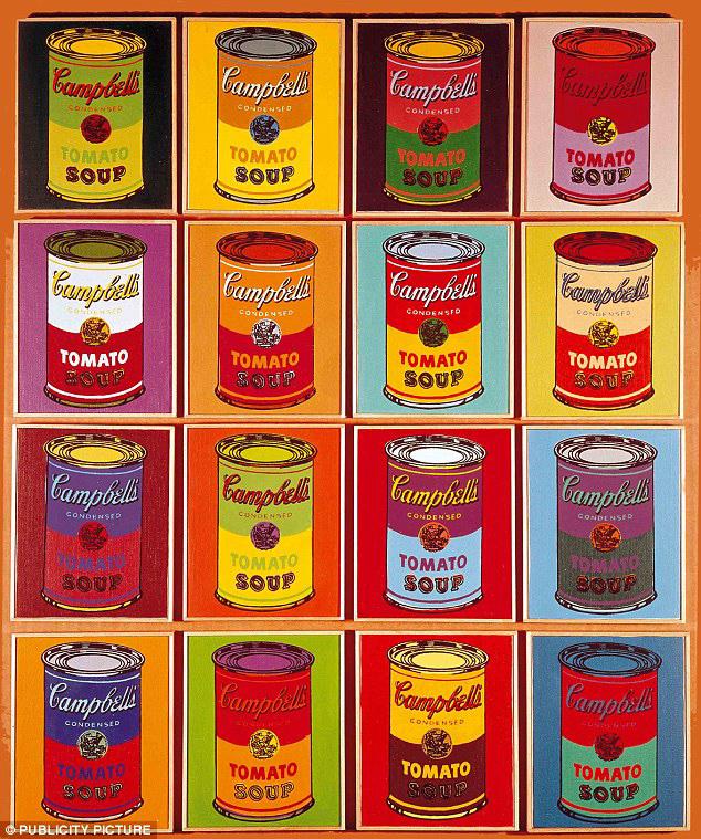 Andy Warhol's Campbell Soup Can Print