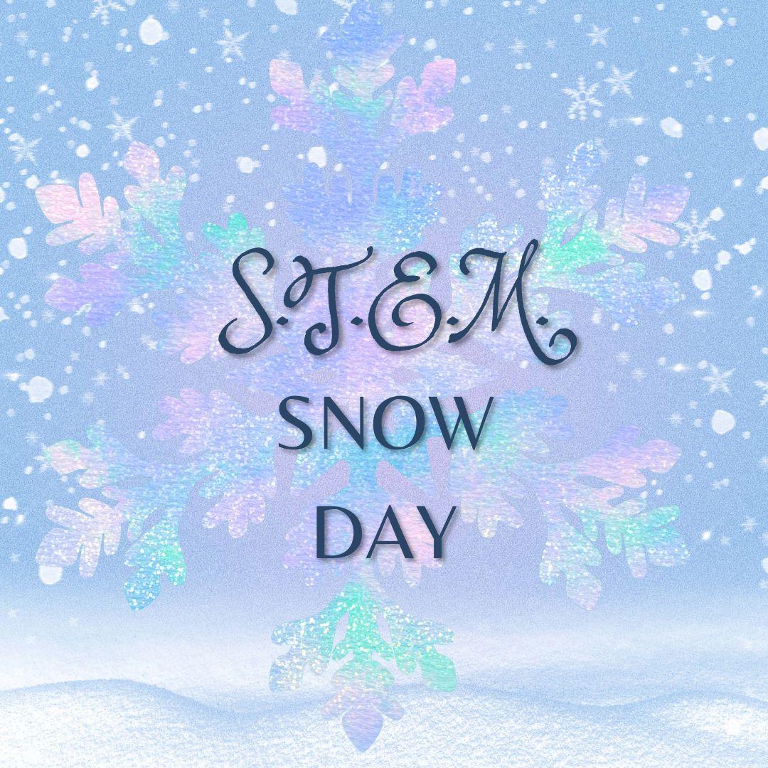 S.T.E.M. snow day