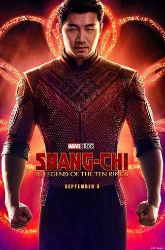 Movie poster for Shang-Chi and the Legend of the Ten Rings (2021) from Marvel