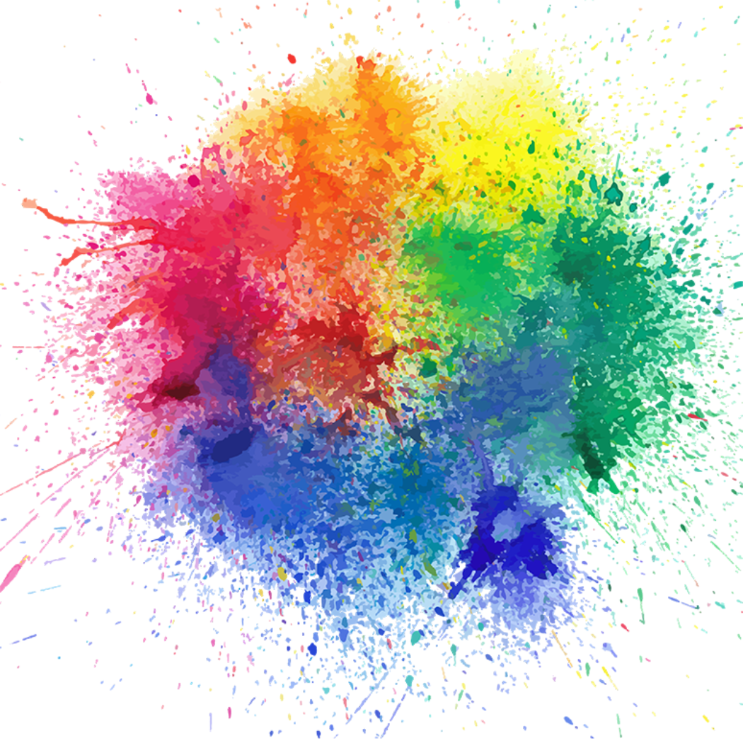 A colorful explosion of Holi powders