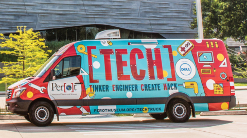Image of the Perot TECH truck