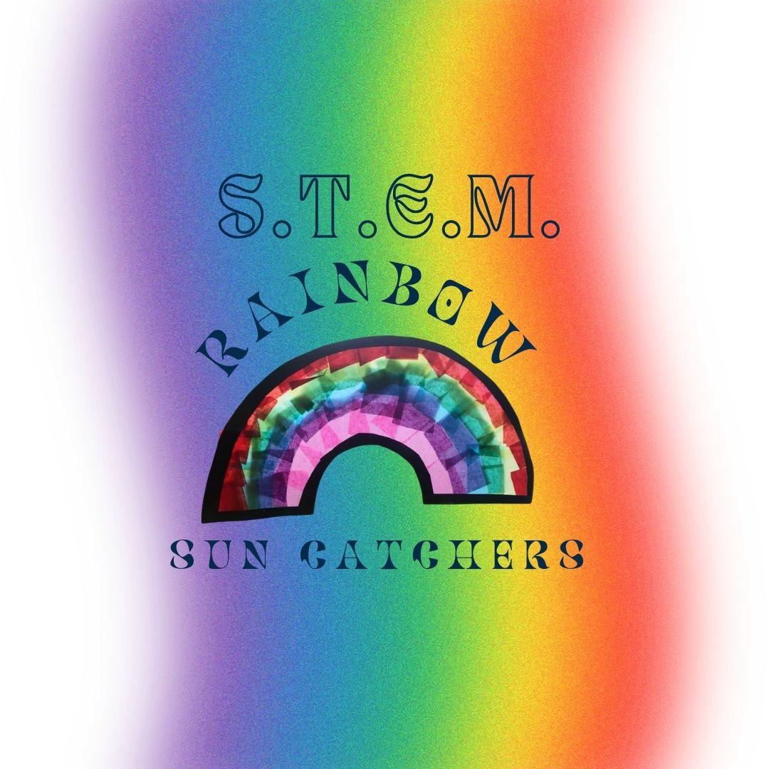 S.T.E.M Rainbow sun catchers