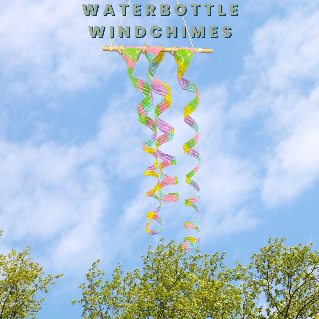 waterbottle windchimes