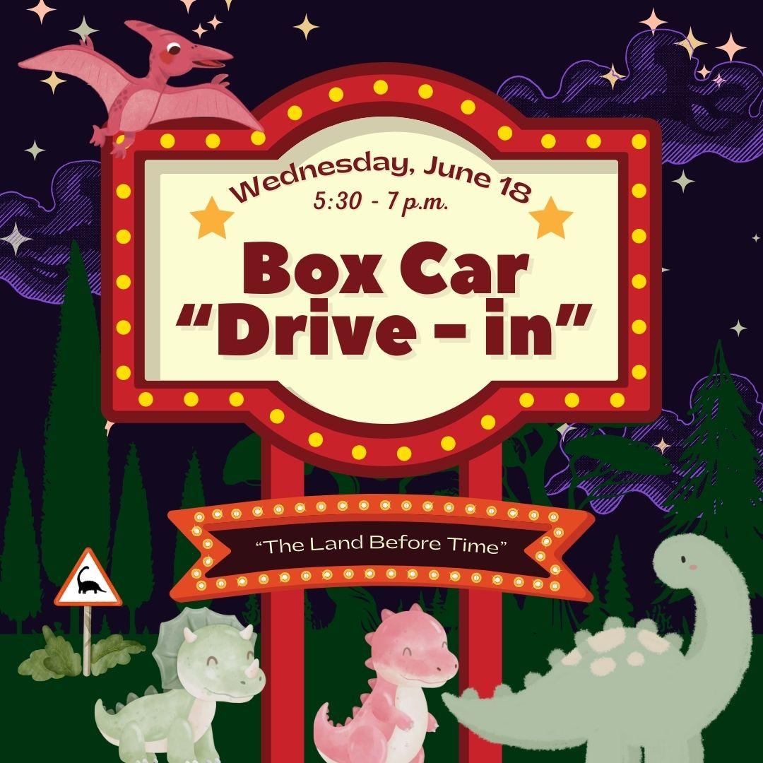 Box Car Drive In Logo