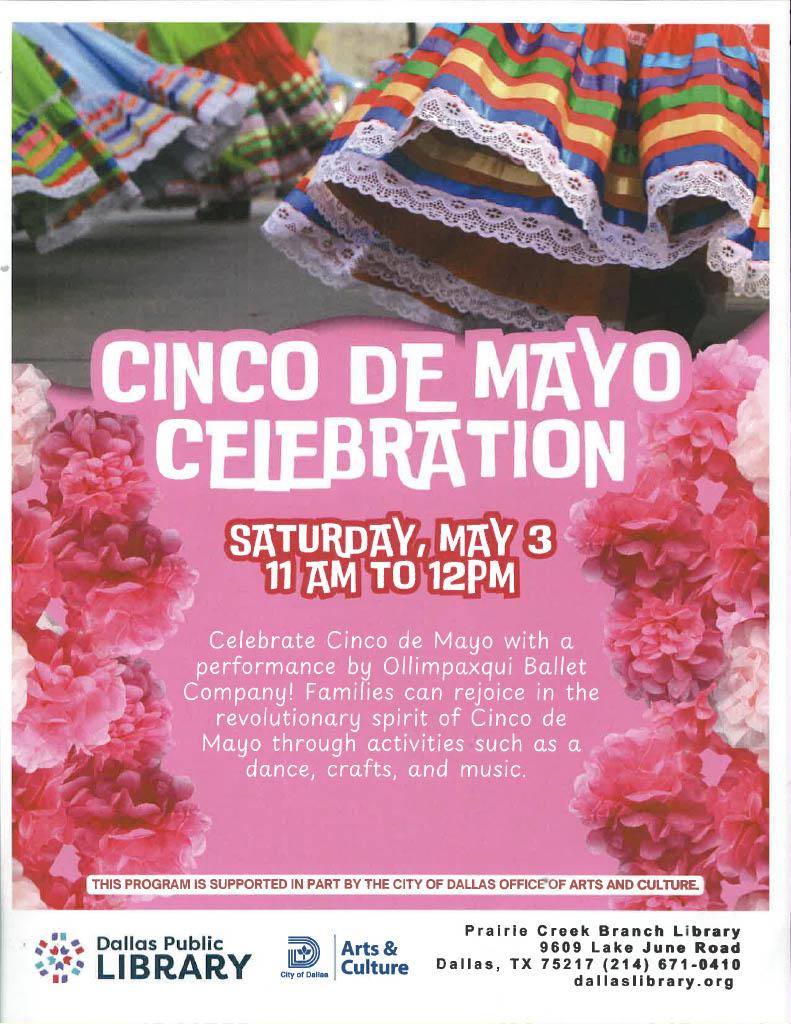 Celebrate Cinco de Mayo with us!
