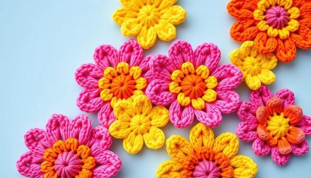 crochet flowers