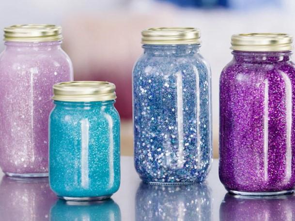 glitter jar