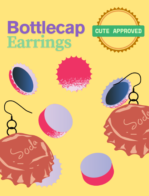 Bottlecap Earrings