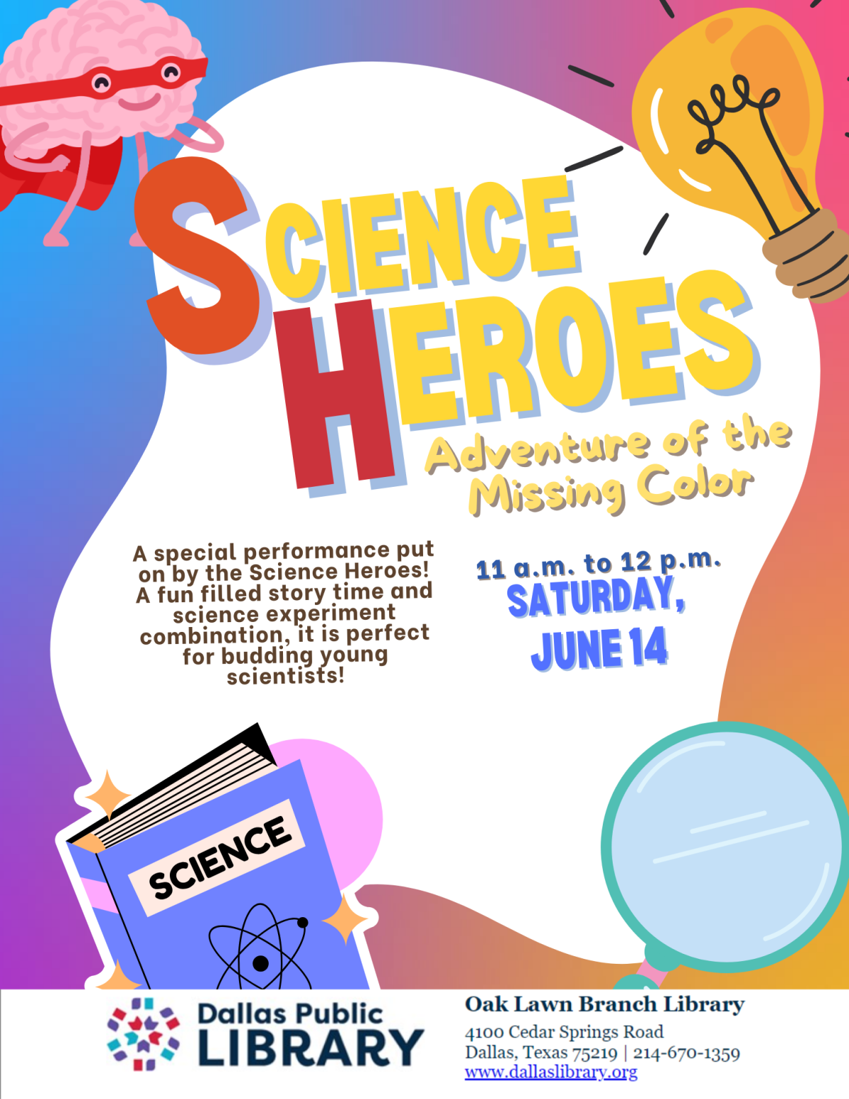 Science Heroes Flyer