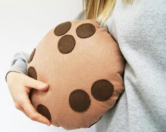 Chocolate Chip Cookie Pillow