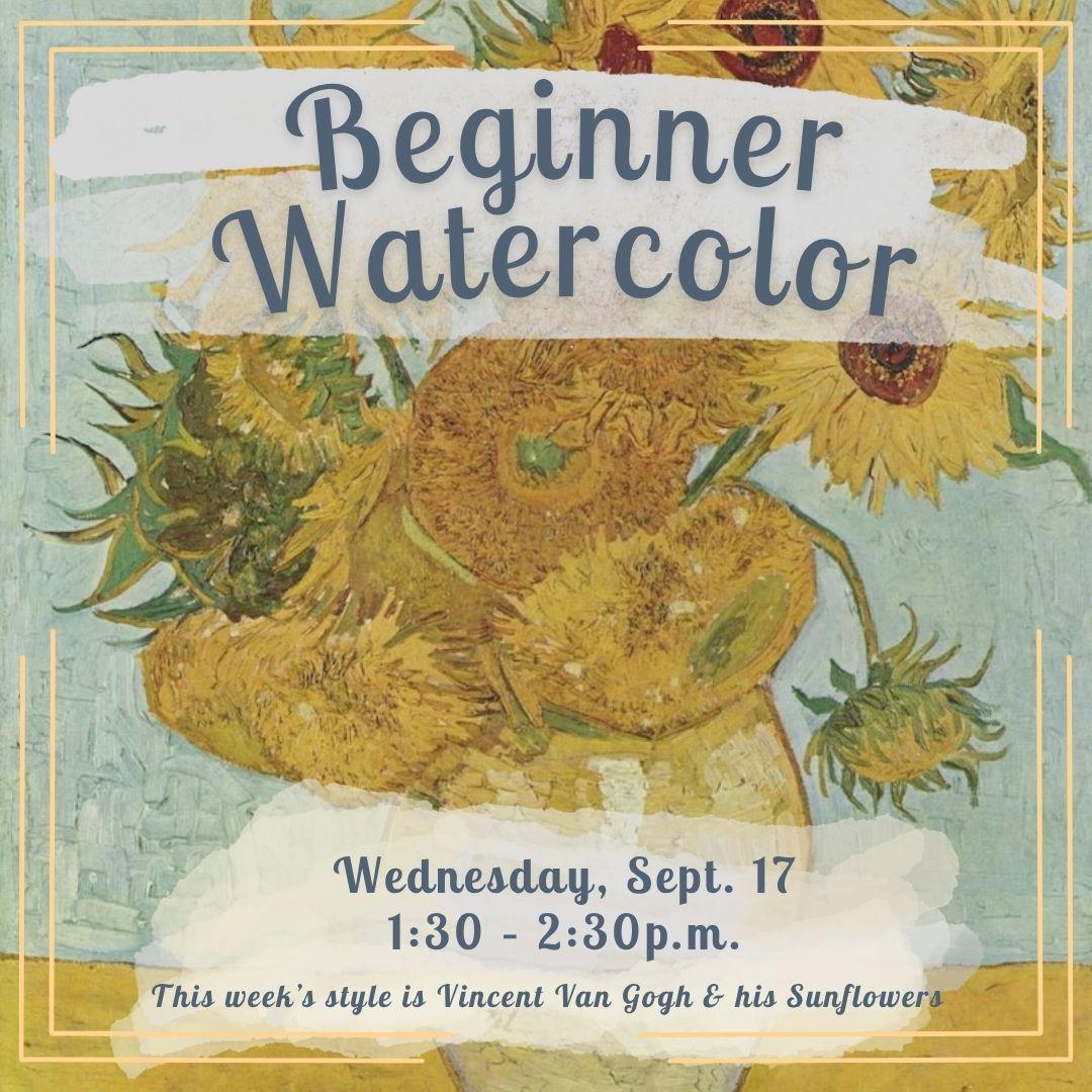 Beginner Watercolor Logo