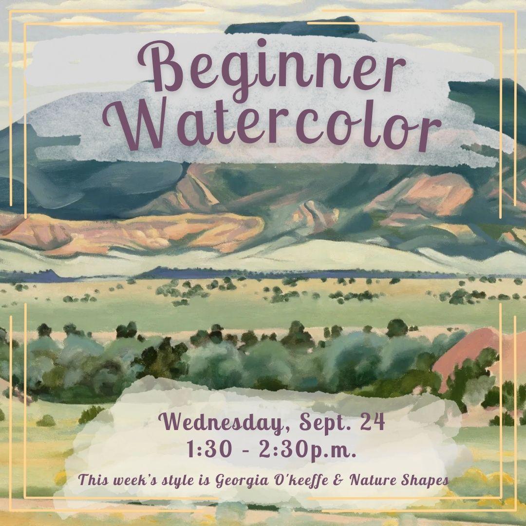 Beginner Watercolor Logo