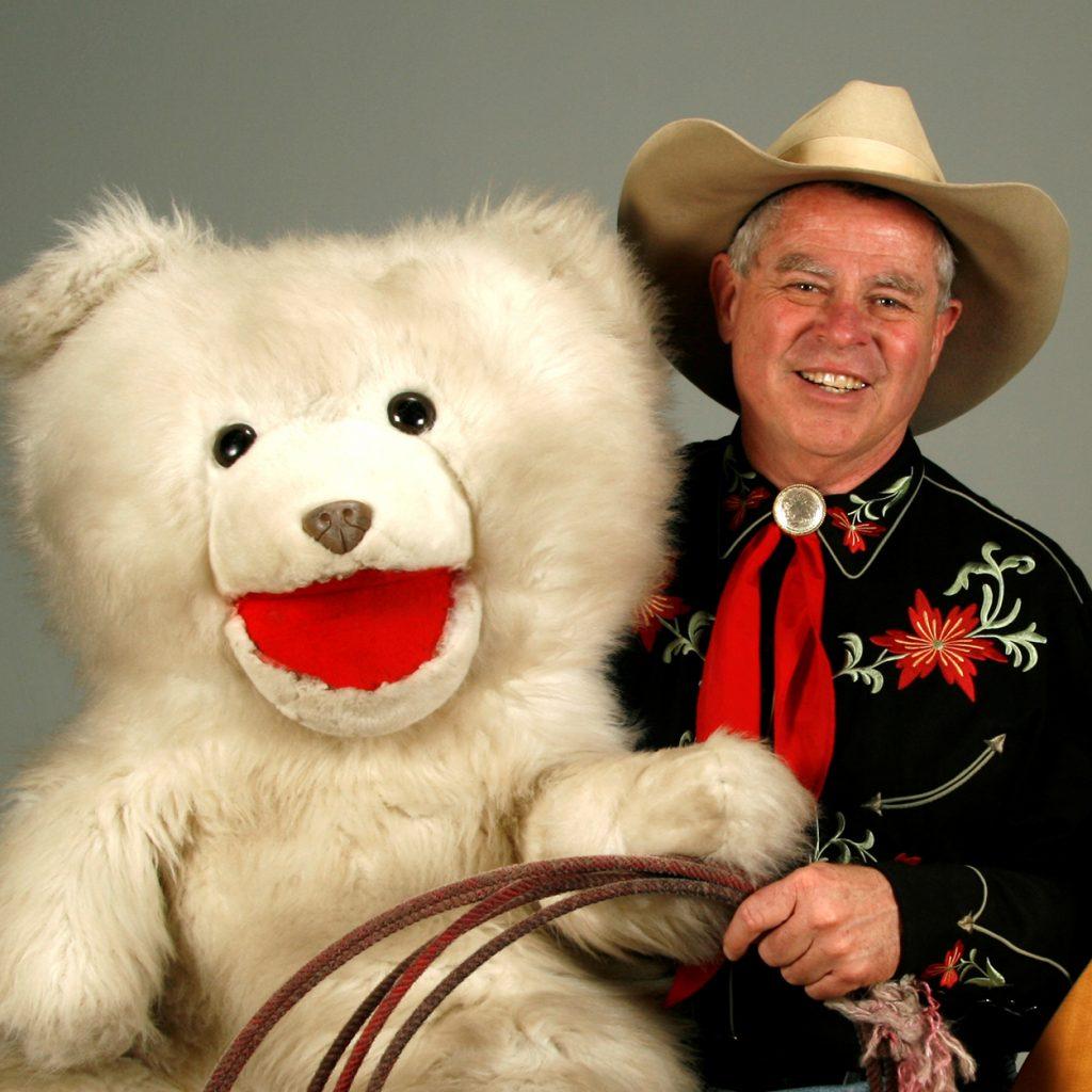cowboy ken and big ol bear puppet