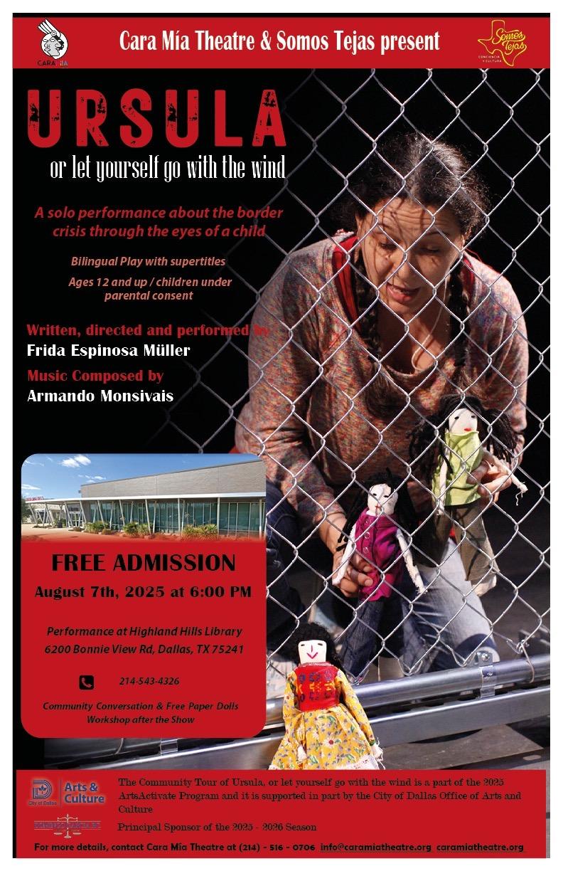 Ursula flyer Cara Mia
