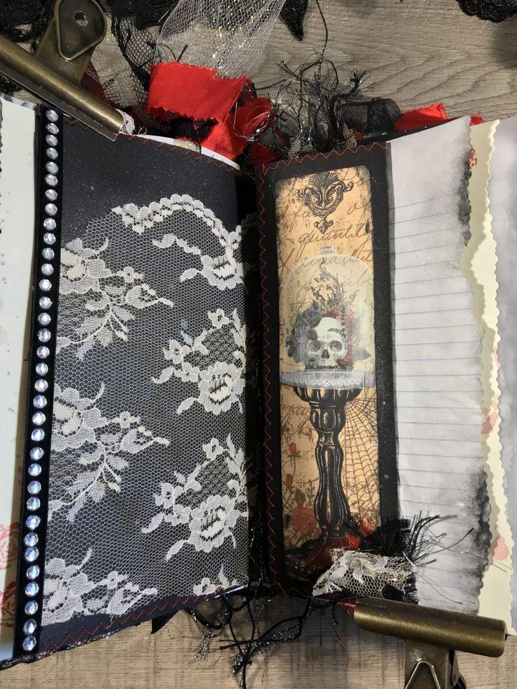 Example of GOth Junk Journal